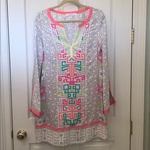 Alice and Trixie Greek Key Tunic Shirt Dress